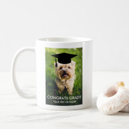 Caneca De Café Graduação Bonita Oferece Foto Personalizada De Sob