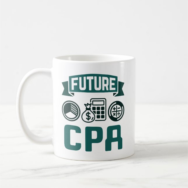 Caneca De Café Graduação Contabilística da CPA (Esquerda)