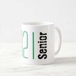 Caneca De Café Graduação de Mais velho Verde Café Mug Classe de 2