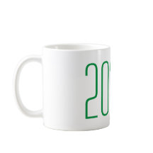 Graduação de Mais velho Verde Café Mug Classe de 2