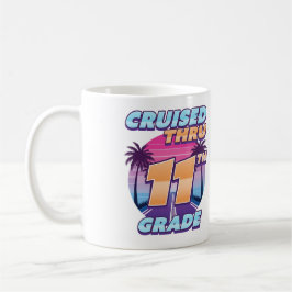 Caneca De Café Graduação em 11 Cruzado
