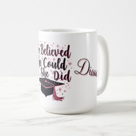 Caneca De Café Graduação Inspiracional