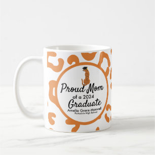 Caneca De Café Graduação Orgulhosa [Membro da Família] impressão 