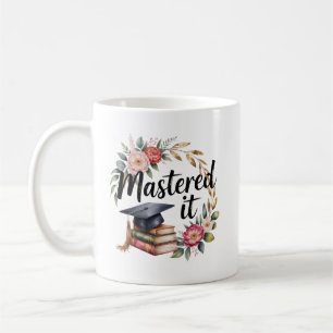 Caneca De Café Graduação Personalizada 'Dominou'