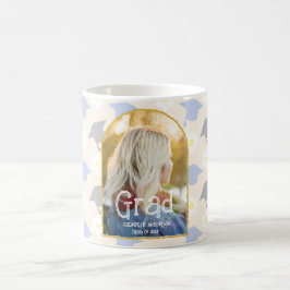 Caneca De Café Graduação Pêssego Retrô