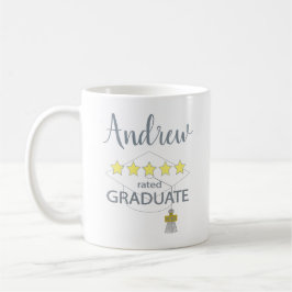 Caneca De Café Graduado com 5 Estrelas