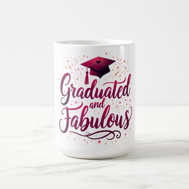 Caneca De Café Graduado e fabuloso (Centro)