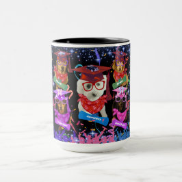 Caneca de Café Graduado Hot Dog