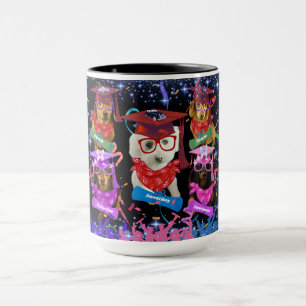 Caneca de Café Graduado Hot Dog