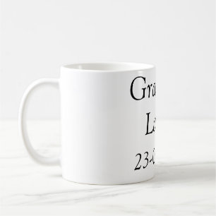 Caneca De Café Graduate class of 20xx Congratulate add name date