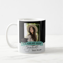 Caneca De Café Graduation Photo Mug – Class of 2026
