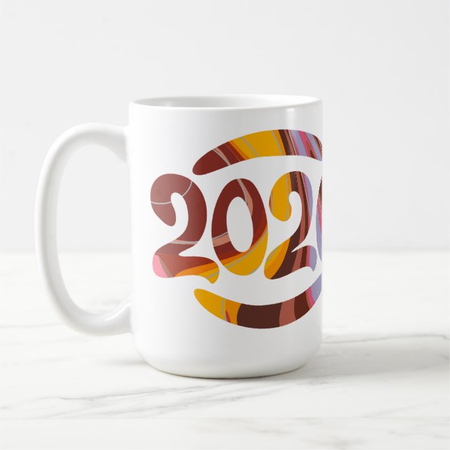 Caneca De Café Graffiti Glow: New Year Street Vibes Tee (Esquerda)