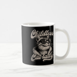 Caneca De Café Gráfico de Passos de Gato Engraçado de Gato Infant