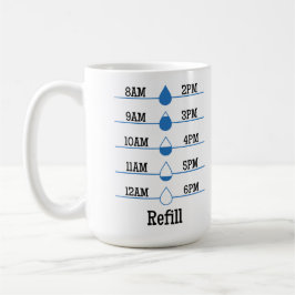 Caneca De Café Gráfico de Reabastecimento