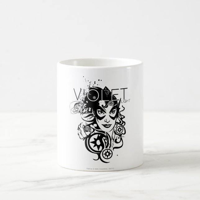 Caneca De Café Gráfico de Sapphire Estrela 4 (Centro)
