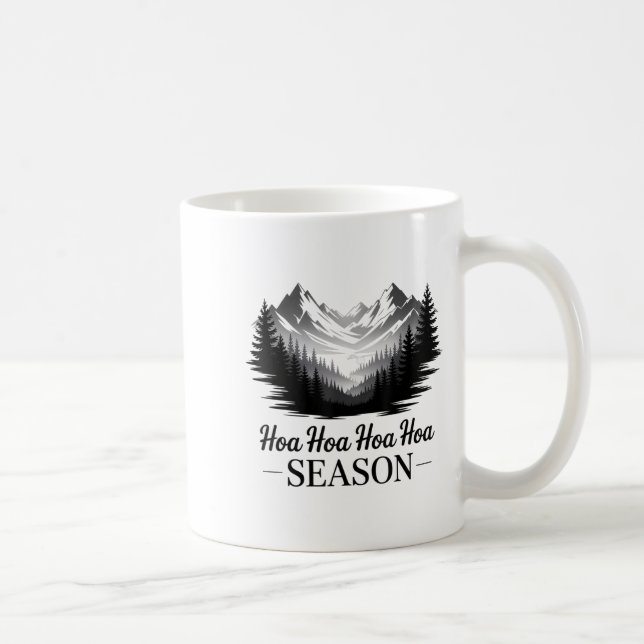 Caneca De Café Gráfico de Tendência de outono de Hoa Season (Direita)