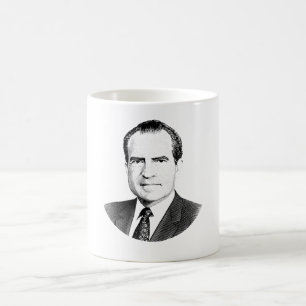 Caneca De Café Gráfico do presidente Richard Nixon