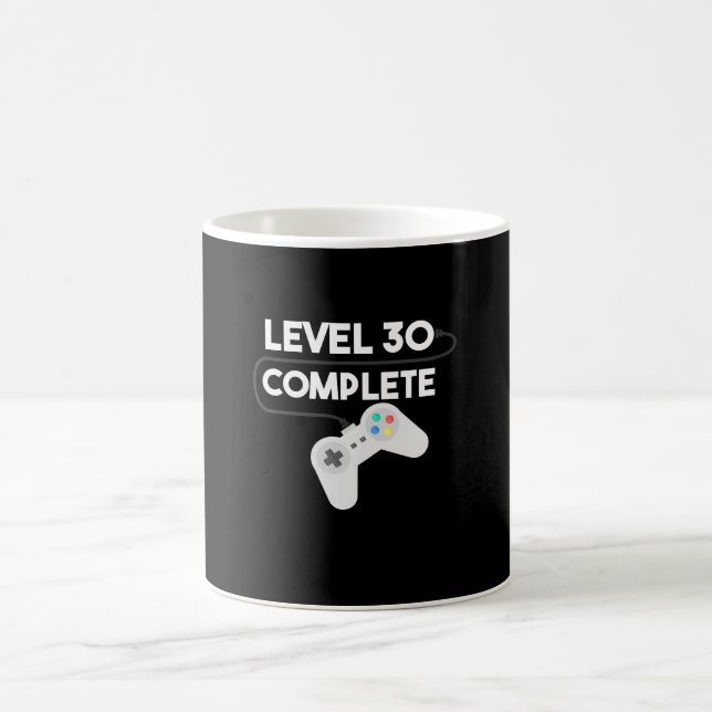 Caneca De Café Gráfico engraçado completo do aniversário do Gamer (Centro)