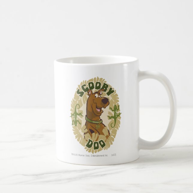 Caneca De Café Gráfico Scooby-Doo Safari (Direita)