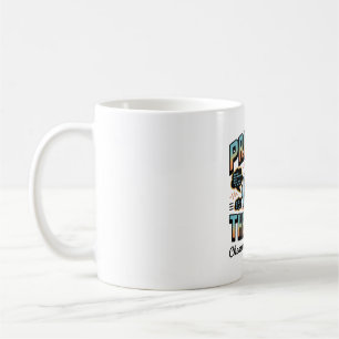 Caneca De Café Gráficos de Terapia de IA – Design de Engenharia d