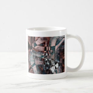 Caneca De Café Grafite abstrato