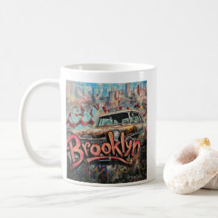 Caneca De Café Grafite Brooklyn