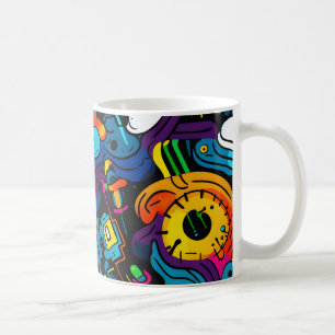 Caneca De Café Grafite Café Mug