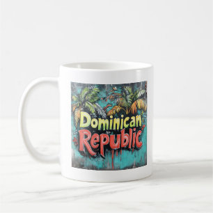 Caneca De Café Grafite da República Dominicana: Island Street Art