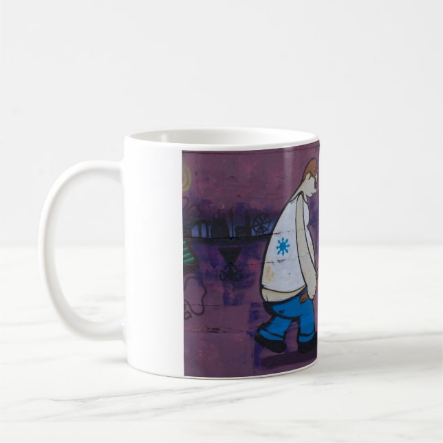 Caneca De Café Grafite do Wanderer (Esquerda)