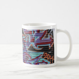 Caneca De Café Grafite Roxo na Persiana