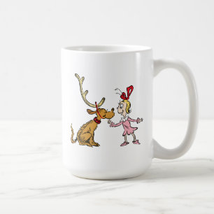 Caneca De Café Gralha Max & Cindy Lou Quem
