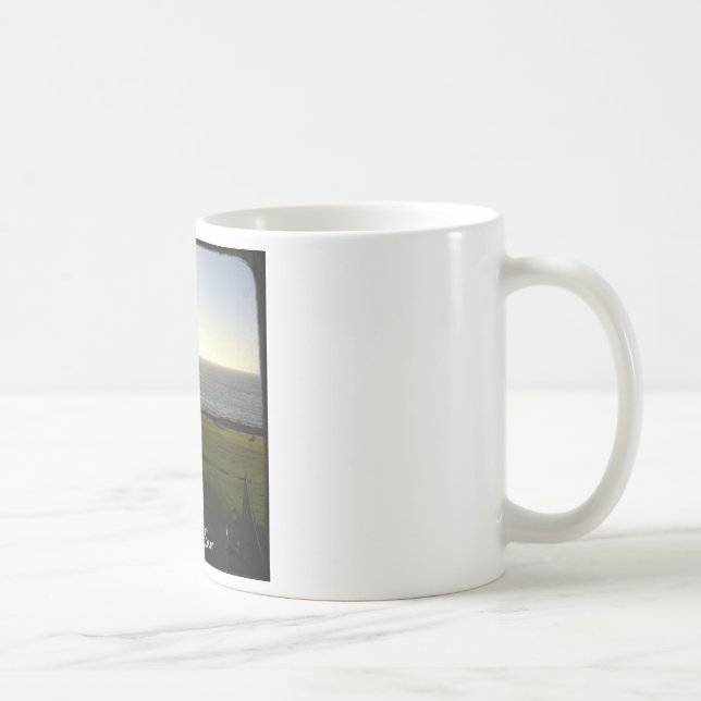 Caneca De Café Gramado dianteiro em Esalen, Sur grande (Direita)