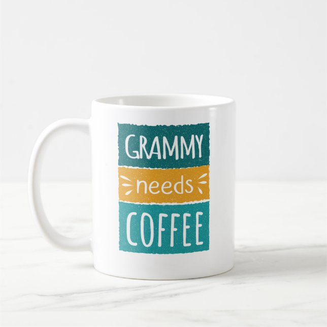 Caneca De Café Grammy Precisa De Café Mug (Esquerda)