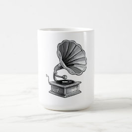 Caneca De Café Gramofone
