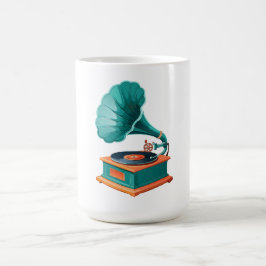 Caneca De Café Gramophone