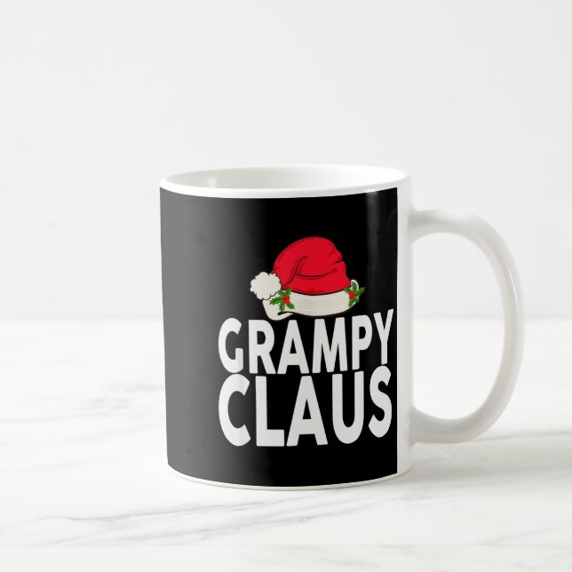 Caneca De Café Grampy Claus Christmas Family Group Matching Pajam (Direita)