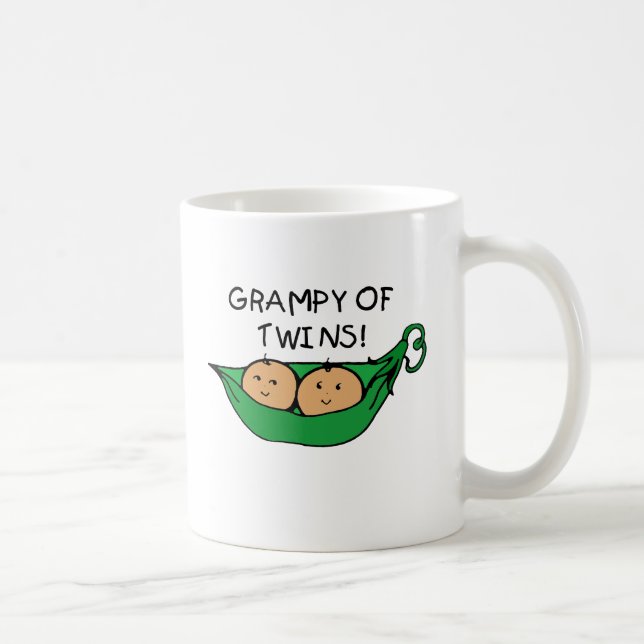 Caneca De Café Grampy do vagem dos gêmeos (Direita)