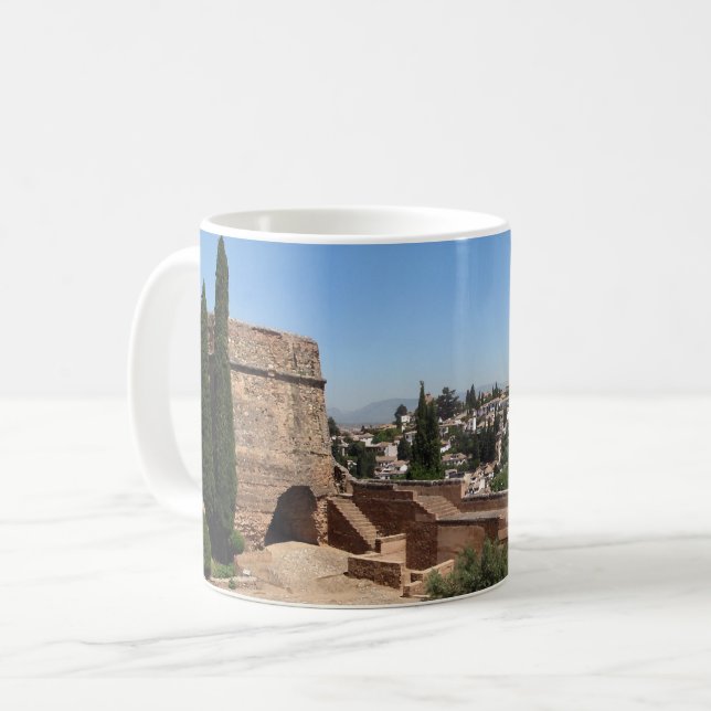 Caneca De Café Granada, Espanha (Frente Esquerda)