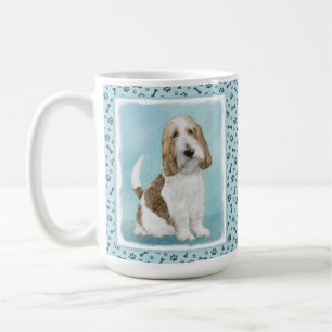 Caneca De Café Grand Basset Griffon Vendeen - Arte Cão Original