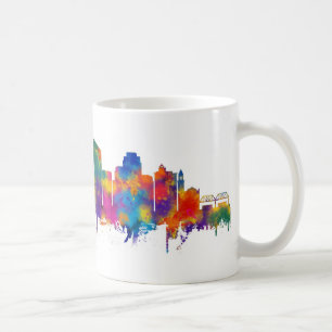 Caneca De Café Grand Rapids Michigan Skyline