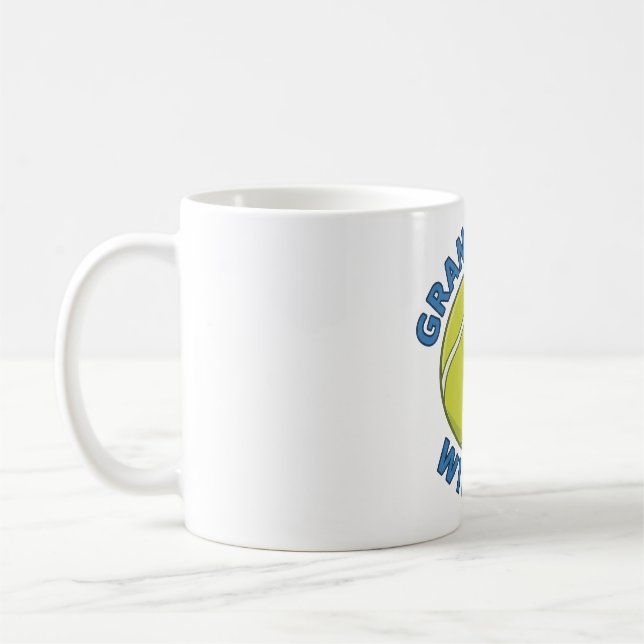Caneca De Café Grand Slam Winner Tennis Ball Sports Champion (Esquerda)