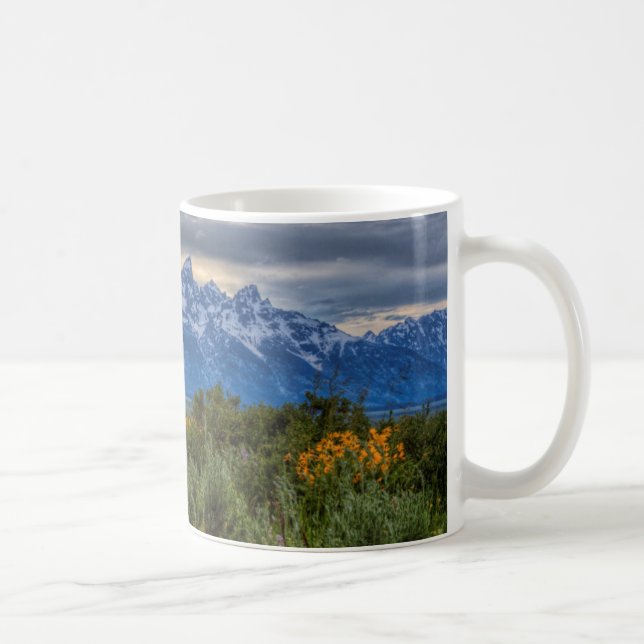Caneca De Café Grand Tetons (Direita)