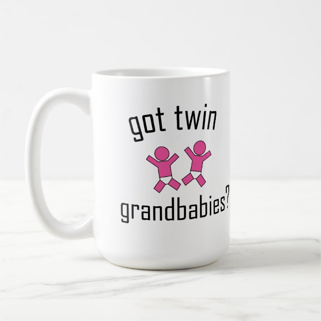 Caneca De Café Grandbabies gêmeo obtido? (Esquerda)