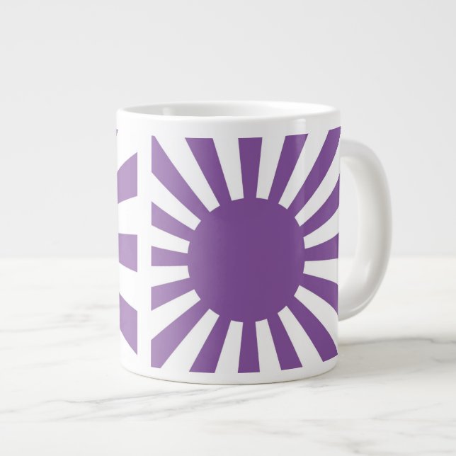 CANECA DE CAFÉ GRANDE 旭日旗 (Frente Esquerda)