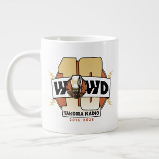 Caneca De Café Grande 10º Aniversário