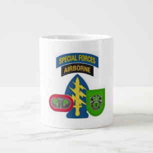 Caneca De Café Grande 10º Grupo de Forças Especiais Jumbo Mug