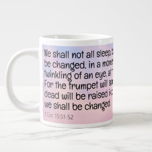 Caneca De Café Grande 1 Cor. 15:51-52