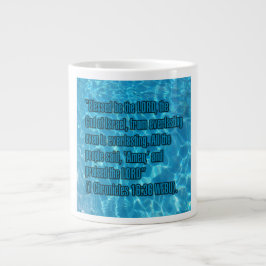 Caneca De Café Grande 1 Crônicas 16:36 WEBU Mug