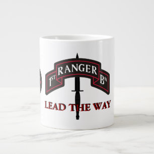 CANECA DE CAFÉ GRANDE 1RUA RANGER BATTALION JUMBO MUG