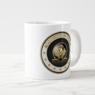 Caneca De Café Grande [200] Insígnia Regional do Corpo de Aquisição (ACA